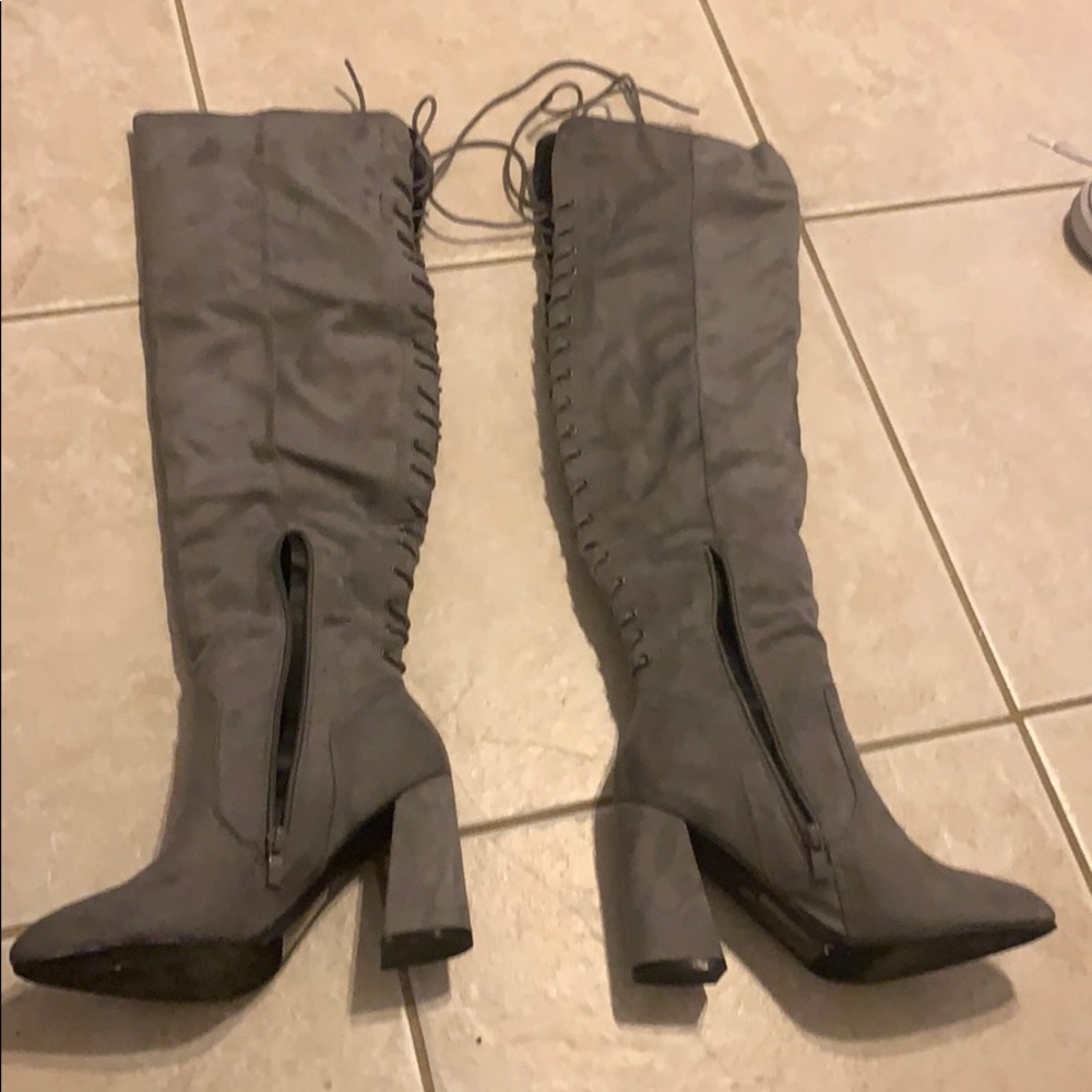 Thigh high boots